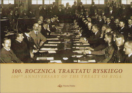 Poland 2021 Booklet / 100th Anniversary Of Peace Of Riga, Treaty Of Riga, Polish–Soviet War End / With Stamp MNH** New!! - Cuadernillos