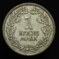 Allemagne / Germany, 1  Reichsmark, 1925, A - Berlin, Argent (Silver), SUP (AU), KM#44 - 1 Marco & 1 Reichsmark