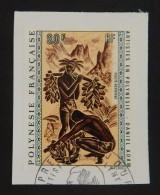 POLYNESIE FRANCAISE YT PA 68 OBLITERE "TABLEAU DE DANIEL ADAM" ANNÉE 1972 - Used Stamps