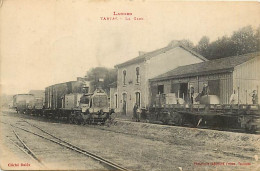-dpts Div. -ref BK285- Landes - Tartas - La Gare - Gares - Train - Trains - Ligne De Chemin De Fer - - Tartas