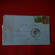 LETTRE SEDAN POUR ST MENGE - 1849-1876: Klassieke Periode