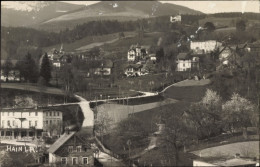 Photo CPA Hain Riesengebirge Schlesien, Blick Zum Ort - Schlesien