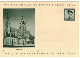 Illustrated Postal Card Praha 10 Hrad Smutek..  - **  - CDV69 63 - Postkaarten