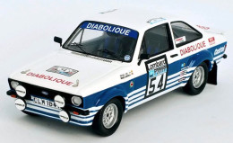 Ford Escort MK2 - RAC Rally 1980 #54 - Rafael CID/Miguel Oliveira - Troféu - Trofeu