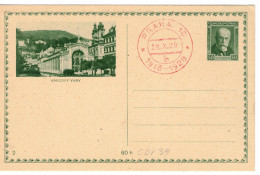 Illustrated Postal Card Karlovy Vary   - CDV39 2 - Postkaarten