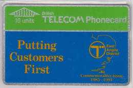 BT 10 Unit  - 'East Anglia Telecoms''  Mint - BT Souvenir