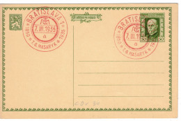 CDV30 TGM Bratislava 1930 - Cartes Postales