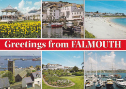 FALMOUTH, CORNWALL, GARDEN, HOUSE, BEACH, CHURCH, HARBOUR, UNITED KINGDOM - Falmouth