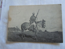 Delcampe - C.P.A. \P.C \KP. ERITREA ኤርትራ, Ērtra - EX COLONIE ITALIANA - CAPO INDIGENO ABISSINO SU MULETTO - Eritrea