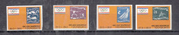 Nederland Stadspost, Olympiade 1928-1968, Roeien, Zeilen, Paard, Schermen, Stamp On Stamp, Rare - Gebruikt