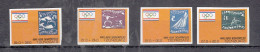 Nederland Stadspost, Olympiade 1928-1968, Roeien, Zeilen, Paard, Schermen, Stamp On Stamp, Rare - Oblitérés