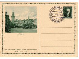 Výstava Telesné Výchovy A Sportu Pardubice 1931 - CDV45 1 - Cartes Postales
