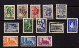 Finlande (1940-41)  - Croix-Rouge -  Vibor - Evenements - Neufs**/* - Unused Stamps