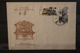 DDR 1980;  Leipziger Frühjahrsmesse 1980, Messebrief; MiNr. 2498-99; ESST - Enveloppes - Oblitérées