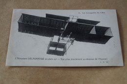 Aviation ,aviateur,l'Aéroplane Delagrange, Ancienne Carte Postale,collection - Aviatori