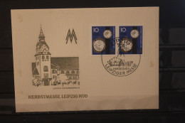 DDR 1970;  Leipziger Herbstmesse 1970, Messekarte; MiNr. 1601; SST - Sobres - Usados