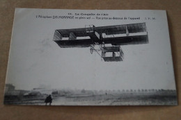 Aviation ,aviateur,l'Aéroplane Delagrange En Plein Vol, Ancienne Carte Postale,collection - Aviateurs