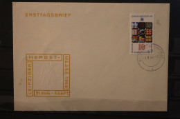 DDR 1969;  Leipziger Herbstmesse 1969, Messebrief; MiNr. 1494 - Buste - Usati