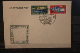 DDR 1969;  Leipziger Frühjahrsmesse 1969, Messebrief; MiNr. 1448-49; FDC - Umschläge - Gebraucht