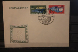 DDR 1969;  Leipziger Frühjahrsmesse 1969, Messebrief; MiNr. 1448-49; FDC - Buste - Usati