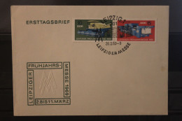 DDR 1969;  Leipziger Frühjahrsmesse 1969, Messebrief; MiNr. 1448-49; FDC - Umschläge - Gebraucht