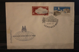 DDR 1960;  Leipziger Herbstmesse 1960, Messebrief; MiNr. 781-82 - Umschläge - Gebraucht