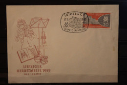 DDR 1959;  Leipziger Herbstmesse 1959, Messebrief; MiNr. 712; FDC - Sobres - Usados