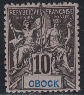 OBOCK - N°36 - NEUF GOMME AVEC TRACE CHARNIERE - COTE 9€50. - Unused Stamps