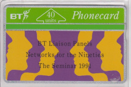 BT 40 Unit  - 'BT Liaison Panels 1991'  Mint - BT Souvenir