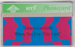 BT 20 Unit  - 'Listen Carefully'  Mint - BT Commemorative Issues