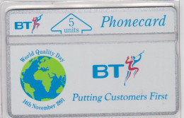 BT 5 Unit  - 'Putting Customers First'  Mint - BT Edición Conmemorativa