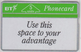 BT 5 Unit  - 'Use This Space'  Mint - BT Commemorative Issues