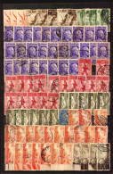 1936-1941 ITALIAN EAST AFRICA 130 POSTALLY USED STAMPS POSTMARKS MILITARY POSTA - Afrique Orientale Italienne