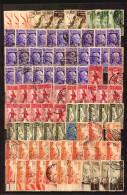 1936-1941 ITALIAN EAST AFRICA 130 POSTALLY USED STAMPS POSTMARKS MILITARY POSTA - Africa Oriental Italiana