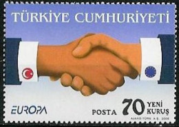 Turquie - Türkei - Turkey 2006 Y&T N°3236 - Michel N°3519 *** - 70k EUROPA - Ongebruikt