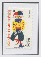 Turquie - Türkei - Turkey 2002 Y&T N°3030 - Michel N°3301 (o) - 500000l EUROPA - Used Stamps