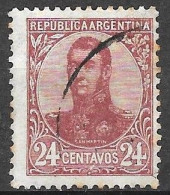 José Francisco De San Martín (1778-1850) - Perf. 13¼x12½ : N°144 Chez YT. - Used Stamps