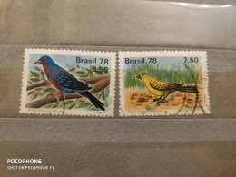 1978 Brasil	Birds (F25) - Gebruikt