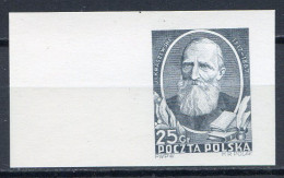 POLOGNE < ESSAI Yvert N° 644 < ECRIVAIN J.L. KRASZEWSKI - Prototype De Gravure - Variétés & Curiosités