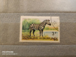 Burundi	Horses (F25) - Oblitérés