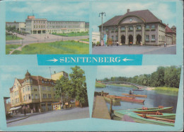 D-01968 Senftenberg - Alte Ansichten - Bahnhof - Straßenansichten - Stamp - Senftenberg