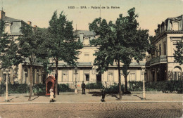 BELGIQUE - SPA - Palais De La Reine - Colorisé - Carte Postale Ancienne - Verviers