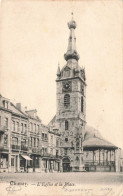 BELGIQUE - Chimay - L'Eglise Et La Place - Carte Postale Ancienne - Thuin