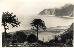 Lynmouth Bay From The Valley Of Rocks Hotel Lynton - Lynmouth & Lynton