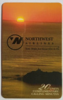 USA AT&T  20 Units Northwest Complimentary Calling Card - AT&T