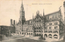 ALLEMAGNE - München - Rathaus Und Marienplatz - Carte Postale Ancienne - Muenchen