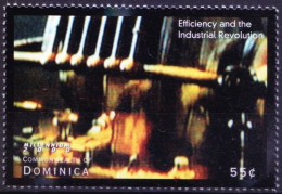 Dominica 2000 MNH, Efficiency & Industrial Revolution, Industries - Usines & Industries