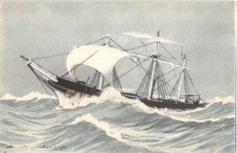 ILLUSTRATEUR - HAFFNER - MARINE - "EN FUITE" - LIGUE MARITIME ET COLONIALE - Haffner