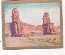 Around The Mediterranean 1926 - 39 Thebes, The Colossi  - Sarony Cigarette Card - Original Card - Large Size - Wills