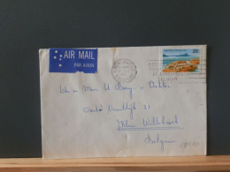 65/578X LETTRE  AUSTRALIA POUR LA BELG.  1977 - Storia Postale